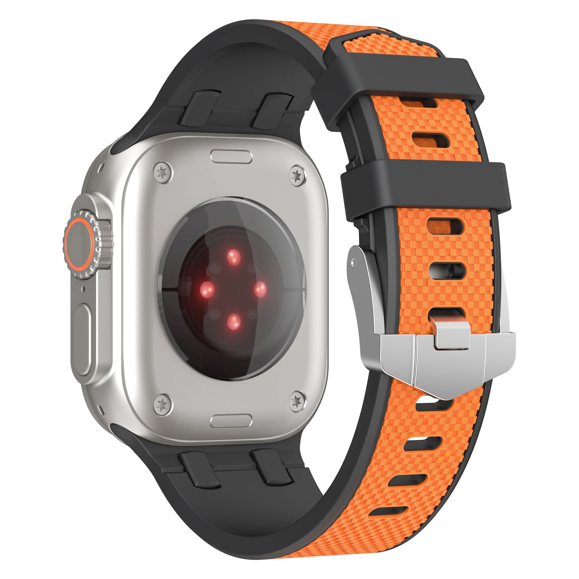 Silicone Strap For Apple Watch Band Ultra 2 49mm Series10 9 8 7 46mm 45mm Sports bracelet wristband iWatch 6 5 44mm 42mm Correa