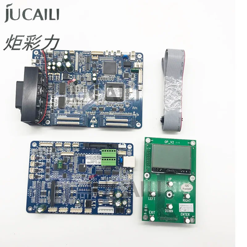 

Jucaili DTF Board Kit for Epson XP600 Double Head Directly Transfer Film Heat Press PET White ink and CMYK A3/A2/60cmDTF Printer