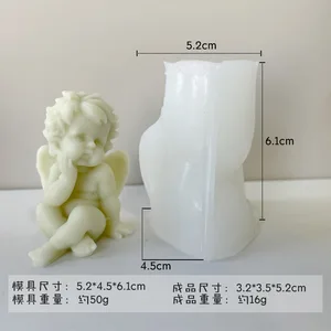 10 Main Sales Mold Silicone Angel - №6