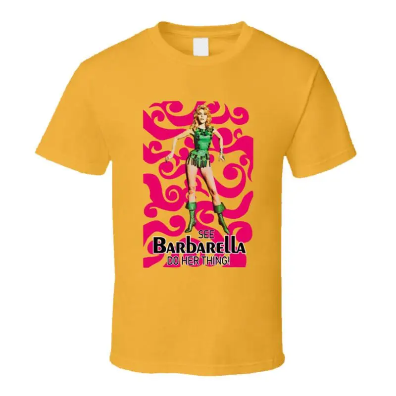 تي شيرت Barbarella 60s Sci Fi Adventure Movie Fan #1