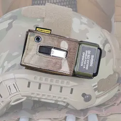 Emersongear Tactical MS2000 Strobe Light Protective Pouch Distress Marker Carrier For Helmet Bag Milsim Hiking Hunting Nylon
