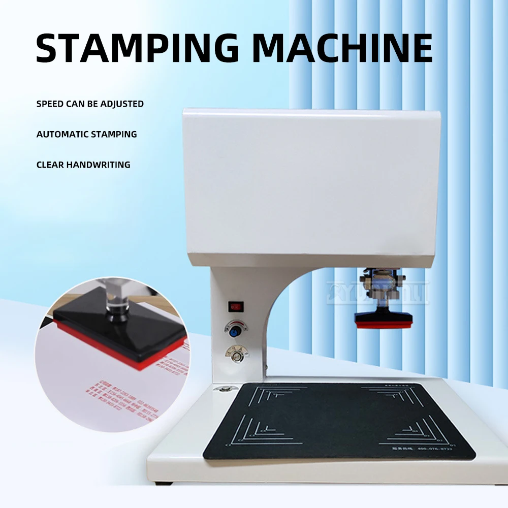 U-GZ350 Auto Electric Stamp Machine Smart Desktop Sealer for Financial Office Documents Stamping Machine