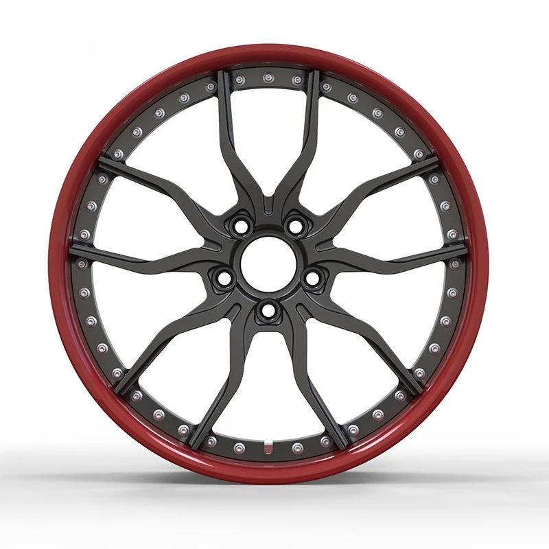 Car wheel hub modification 19/20/21-inch aluminum forged wheel hub, suspended wheel cover