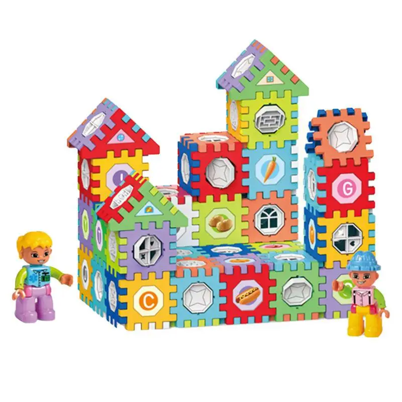 Interlocking Blocks For Kids Interlocking Blocks Toy Creative Linking Puzzle Blocks Construction Puzzle Blocks