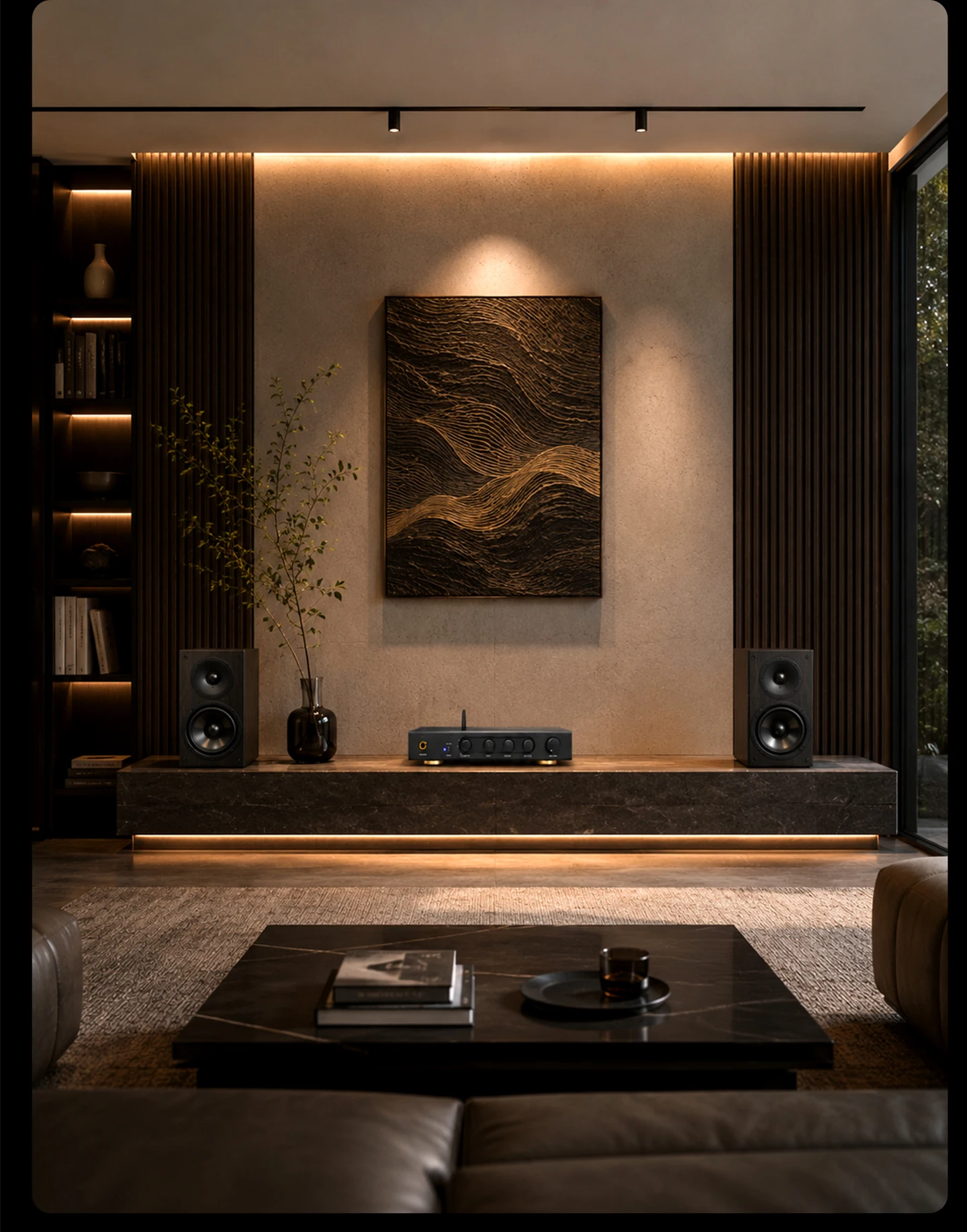 YJCO AM2.1-Kanal-Vorverstärker Klasse A HiFi-Vorverstärker NE5532 Bluetooth 5.4 LDAC Vorverstärker Subwoofer-Steuerung Heimkino-Audio – Detail 19