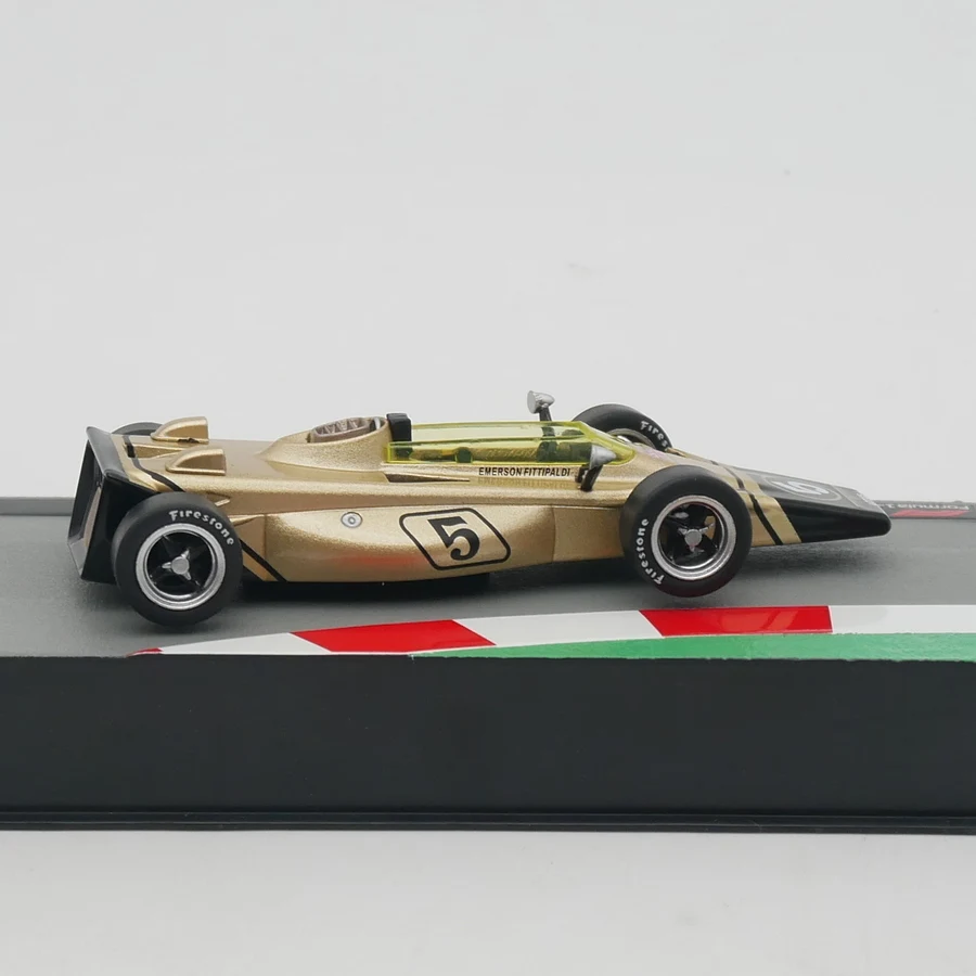 Ixo 1:43 Racing Lotus 56B 1971 Emerson Fittipaldi Diecast Car Model Metal Toy Vehicle