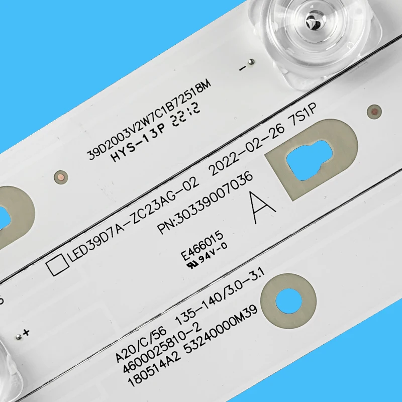 3 قطعة 7 المصابيح 6 فولت 725 مللي متر ل 39 "التلفزيون LED39D07A-ZC23AG-02A LED39D07B-ZC23AG-02A 40FK20G 40FK30G 40FB50BR 40FB50BU 40FR50BR