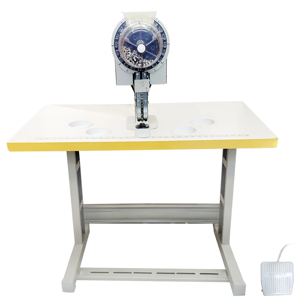 

[High Quality]Eyelet Grommet Install Factory Automatic Electric Eyelet Button Hole Punch Machine for Fabric Cloth