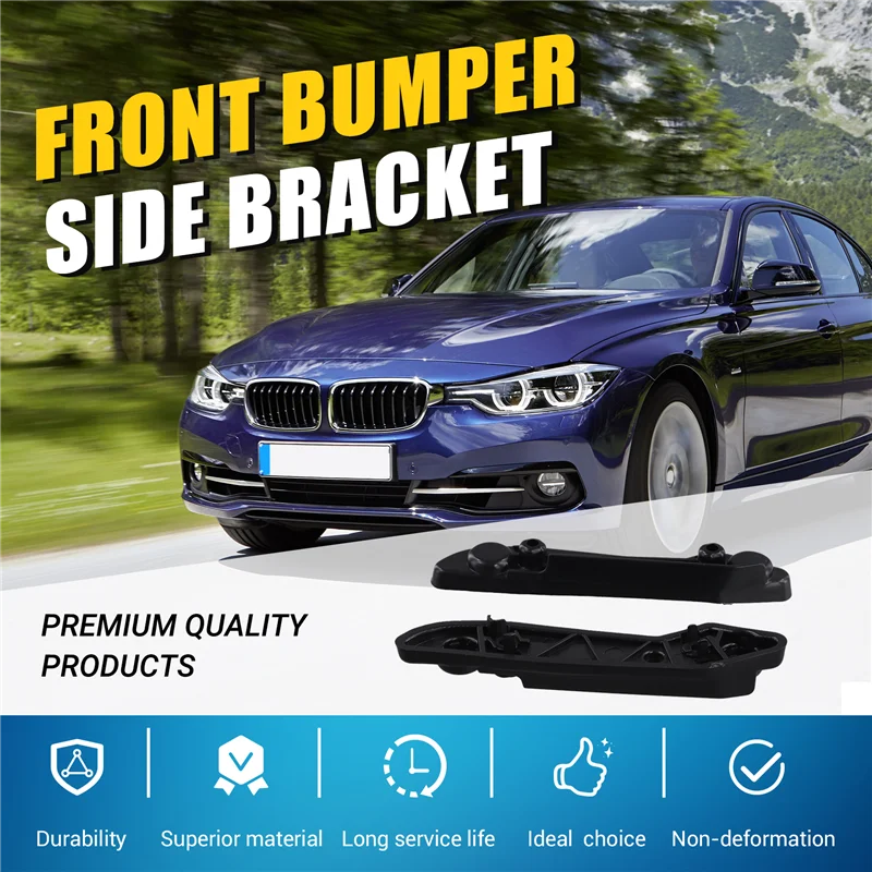 

ABTD-1 Pair Of Front Bumper Fixed Bracket Positioning Bracket For BMW 3 Series F30/F31 2011-2018 51117255361 51117255362