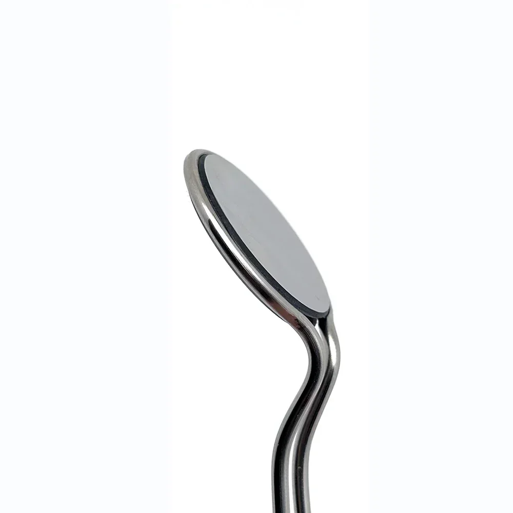 10Pcs/set Dental Mouth Mirror Anti-Fog Rhodium Double Sided Mirrors Dental Odontoscope Care Teeth Clean Examination Tool