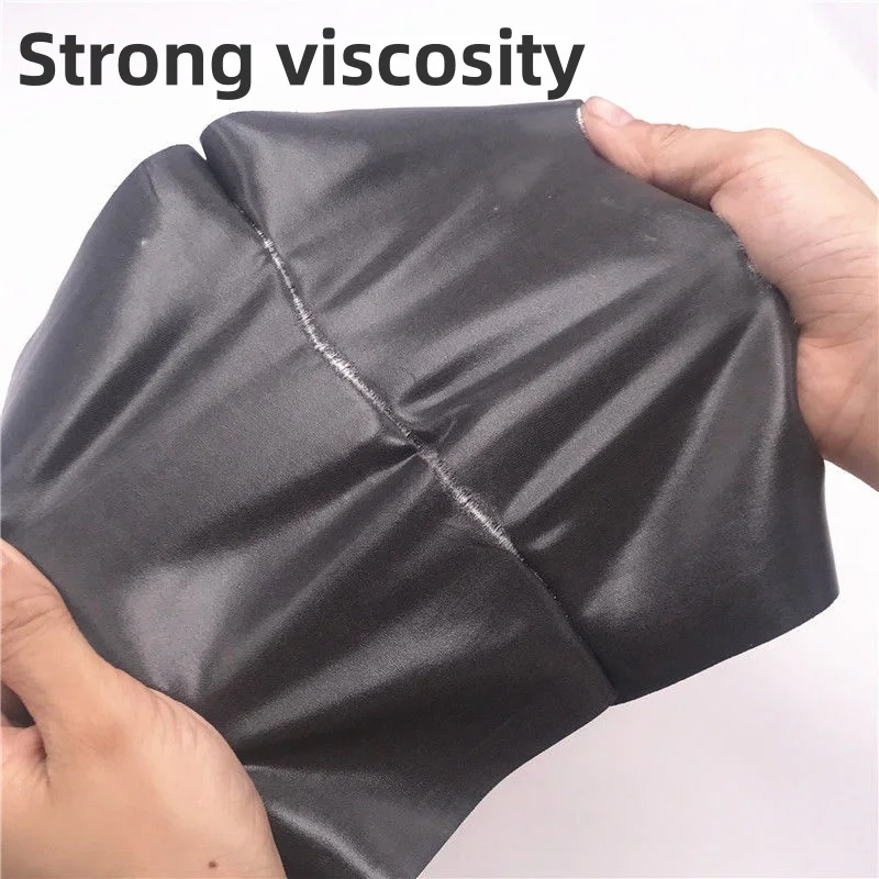 Self-adhesive Artificial Leather Fabric 0.7mm Thickened Four-sided Retractable Suede Patches for Car Interior Leather Stickers