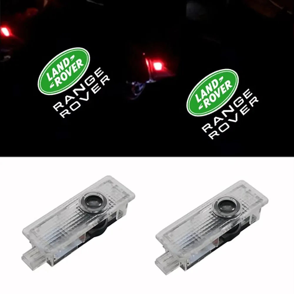 Land Rover door ambient light with logo puddle light projection: a high-quality LED welcome light