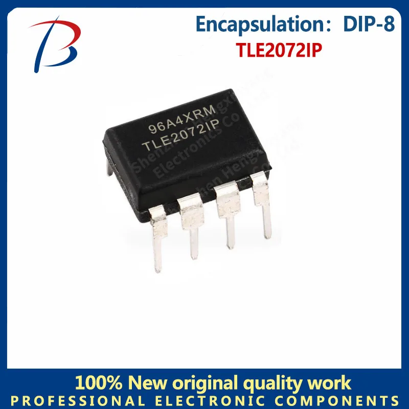 5pcs  TLE2072IP in-line DIP-8 op amp chip