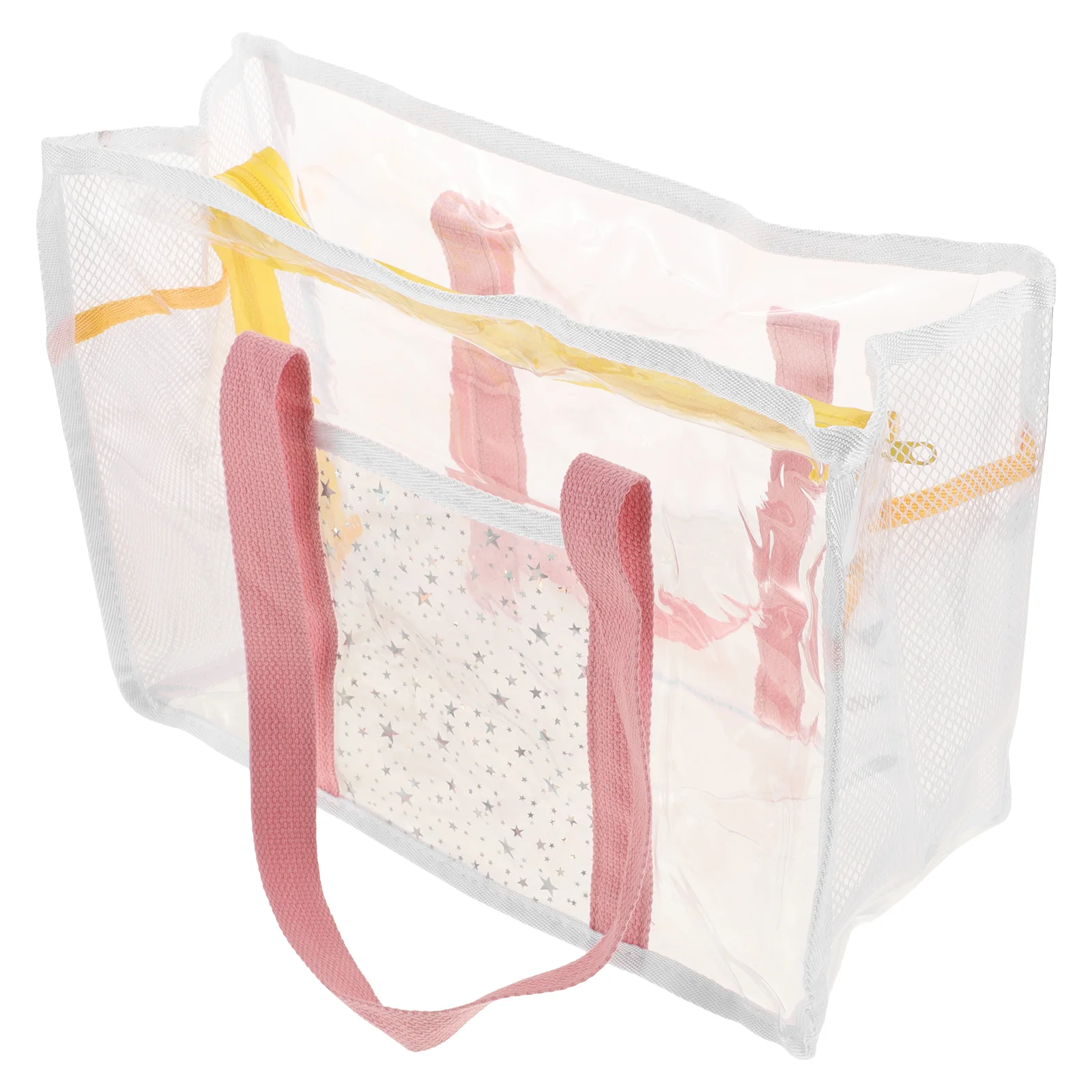 Transparent Storage Bag Beach for Women Tote Outdoor Clear Pvc Travel Bags Woman