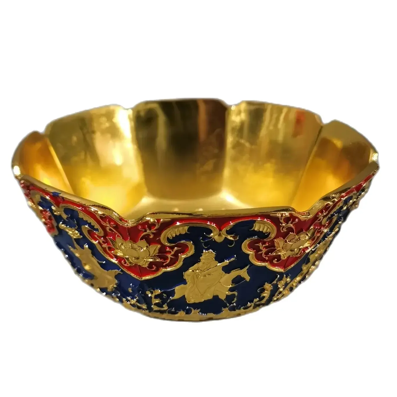 

Eight Immortals Painting Gilded Bowl Home Decoration Ornaments