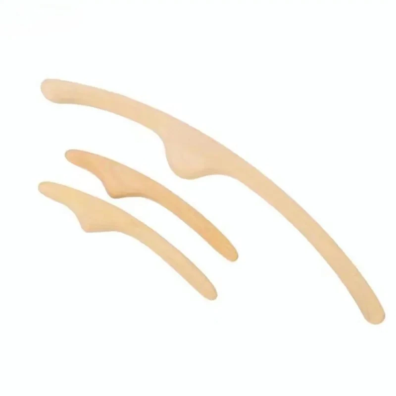 

New Cypress Wood Body Carving Face Carving Massage Relax Hand Feet Body Healthcare Massage Scraping Guasha Stick