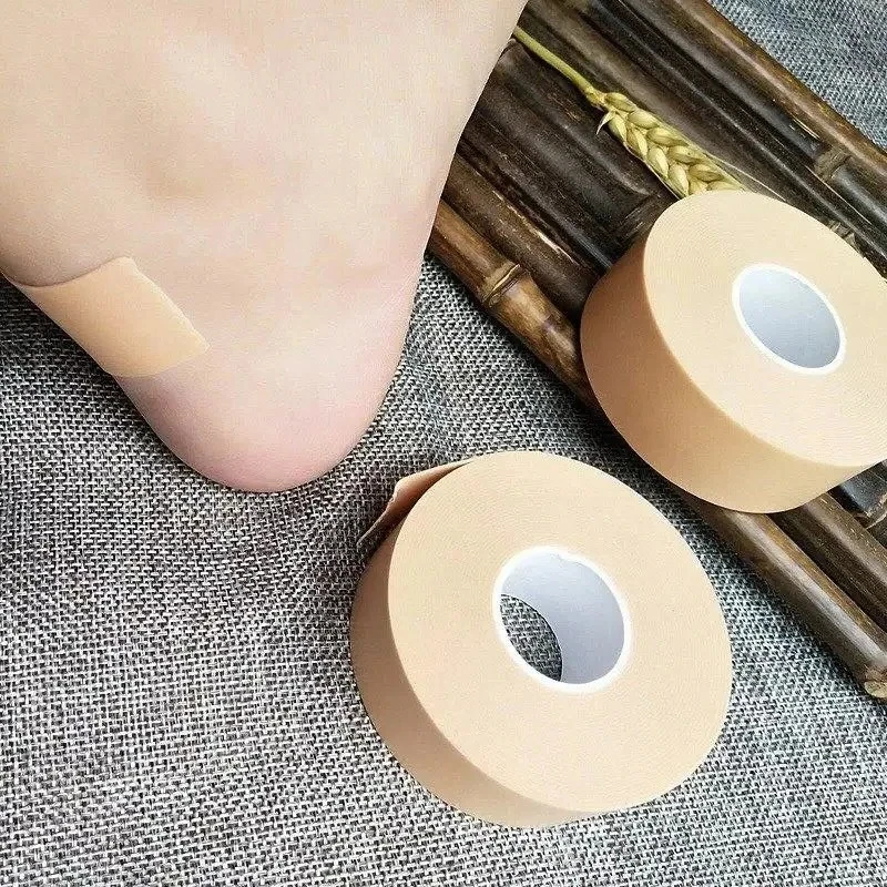 1 لفة متعددة الوظائف كعب شريط حماية التصحيح ذاتية اللصق الضمادات المطاط الجص الشريط مرونة التفاف 2.5 سنتيمتر * 5 متر