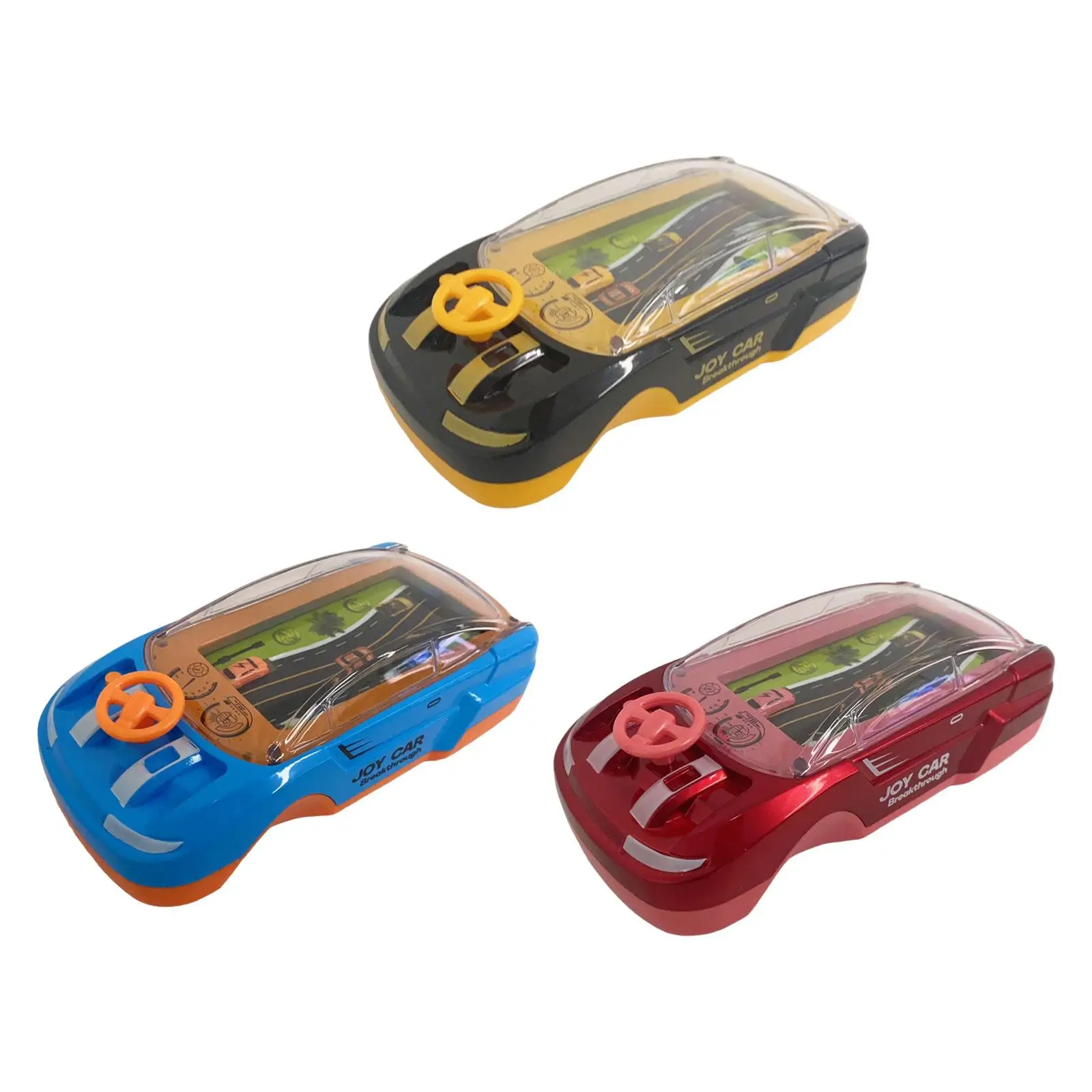 

Kids Car Game Toy with Music with Light Lightweight Funny Handheld Game Machine for Gift Boys Traveling Girls Children's Day