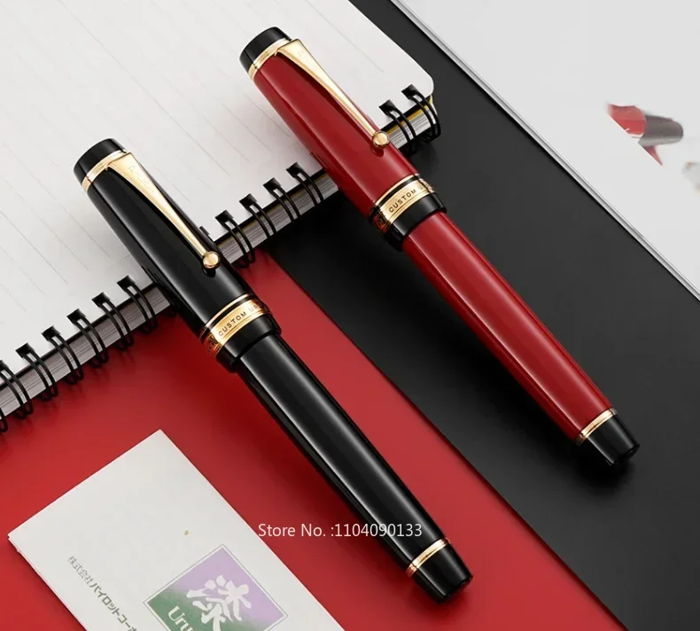 Pluma estilográfica grande Pilot 30, plumín de dos colores, 18K, personalizado, FKV88SR URUSHI, eneldo pintado, caucho duro, suministros de pintura en bruto, papelería, nuevo