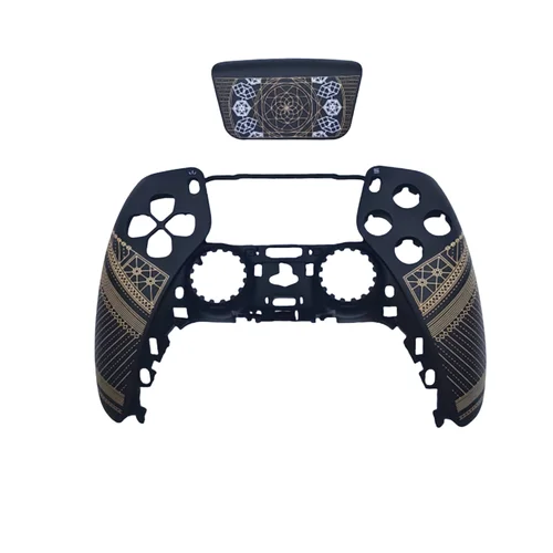 Imagen 2 del producto Carcasa superior frontal con panel táctil Compatible con controlador ps5 BDM-010 020 030 040 050 carcasa de repuesto DIY cubierta de panel táctil personalizada PS5