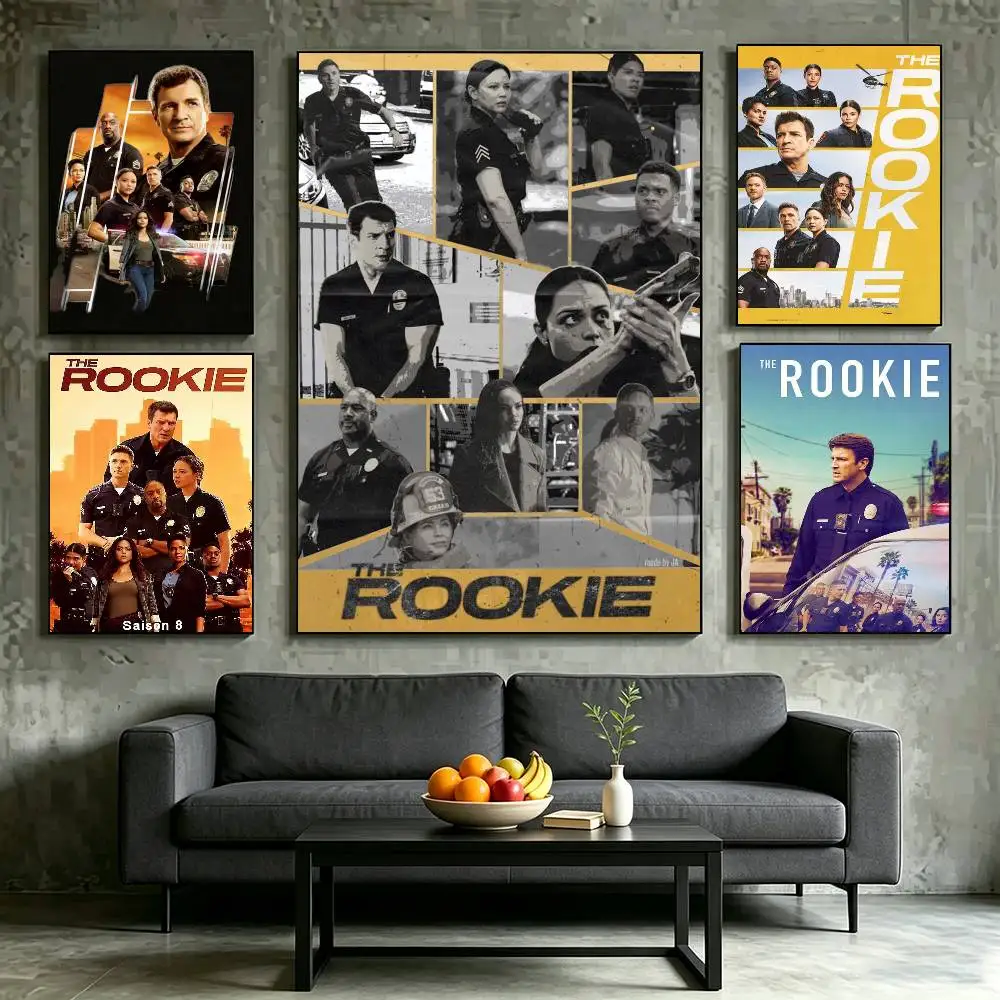 Drama TV The R-Rookie Poster High Quality Dorm Living Room Aesthetic Wall Decoration Painting Stickers Gift