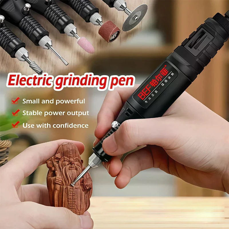 

Электрическая дрель с вилкой 12 В, мини-электрический шлифовальный вращающийся инструмент с переменной скоростью, сверло, гравировальная ручка, DIY фрезерный инструмент для полировки