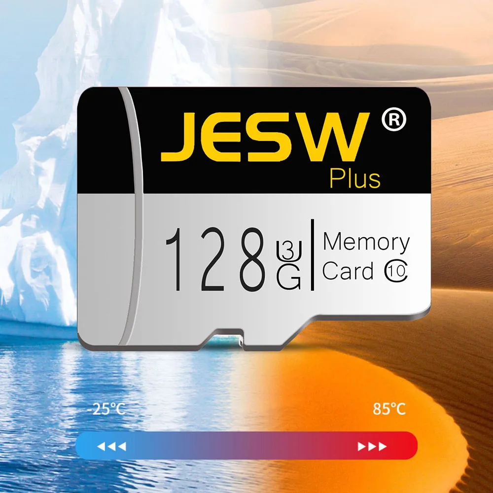 JESW Micro 256G Ultra Memory  SD Card TF Flash Card A1 V10 C10 U1 32GB 64G 16G 8G 4G Micro for Camera UAV Phone  Switch Table