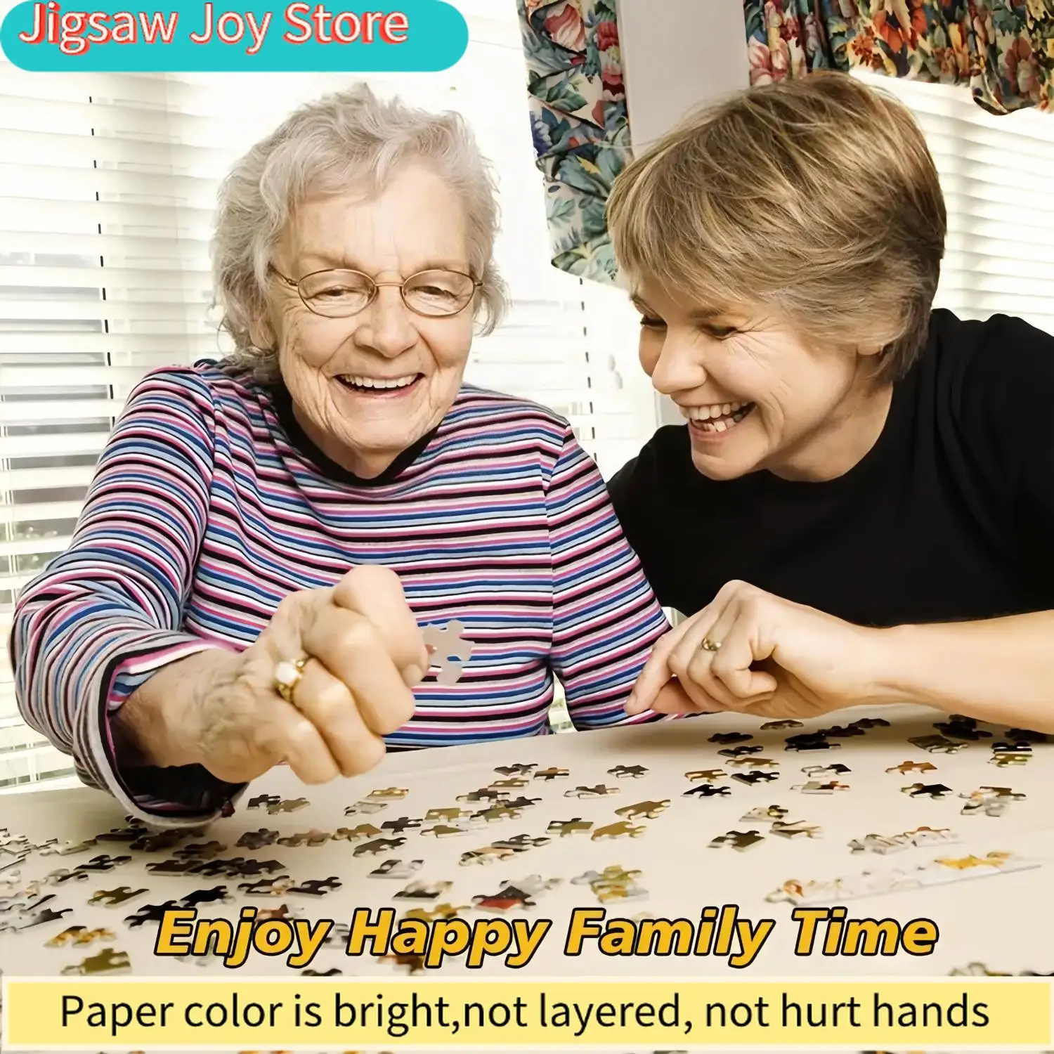 Un Juego de Rompecabezas en Caja, con Diseños de Imágenes Clásicas y Rompecabezas de Papel de Alta Dificultad - un Juego Interactivo Grande para Adultos