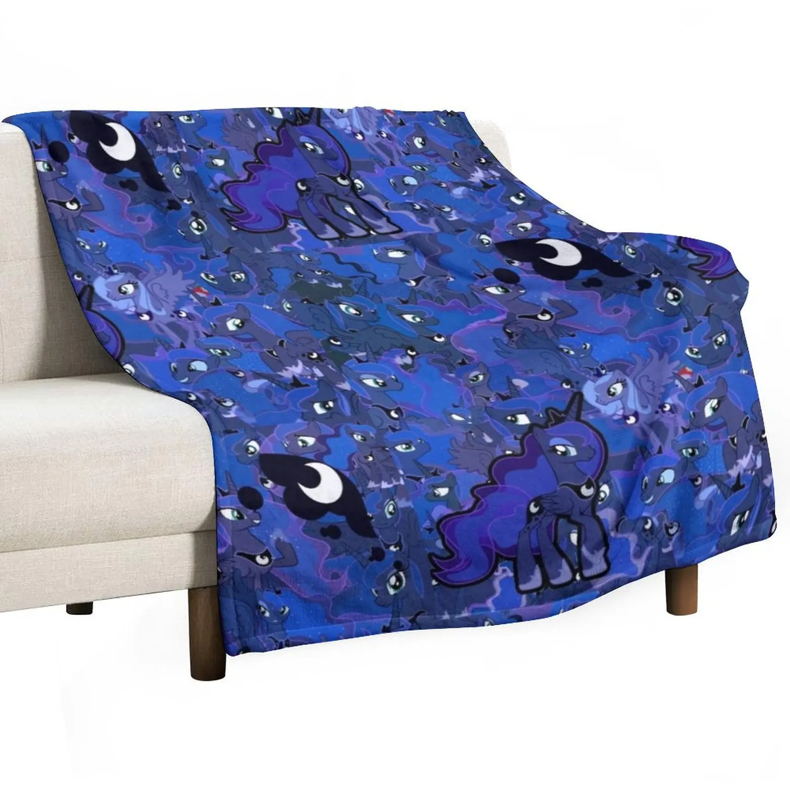 

Princess Luna Throw Blanket Fashion Sofas Heavy decorative Blankets