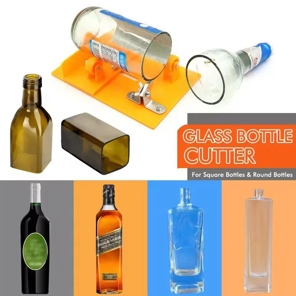 DIY Universal Glass Bottle Cutting Machine Adjustable Size Metal Glass Bottle Cutting Machine, Wine Bottles, Crafts, Decorations