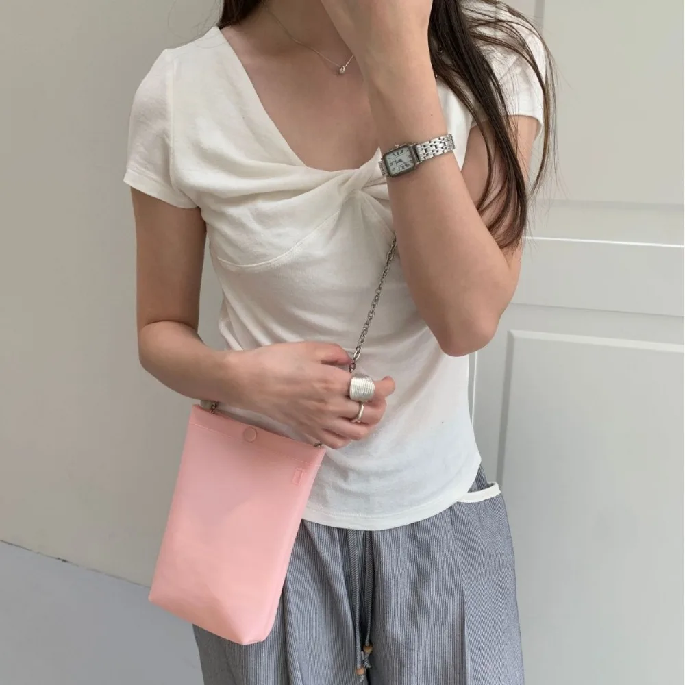 Mini Macaron Jelly Bag 2026 New Women's Frosted PVC Shoulder Crossbody Bag Summer Beach Features A Uniqu Fashionable High-End