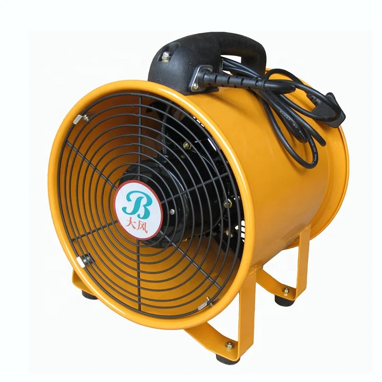 

Single-phase AC electriy industrial ventilation fan axial flow fan portable blower exhaust flexible duct ventilation fan