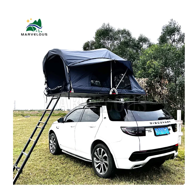 

New 4x4 Car Accessories Outdoor Off-road Camping Canvas Roof Top Tent 3 Person