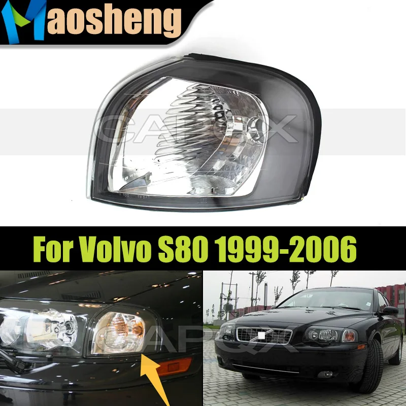 

Car Corner Light Lamp For Volvo S80 1999 2000 20001 2002 2003 2004 2005 2006 Headlight Turn Signal Indicator Corner Light