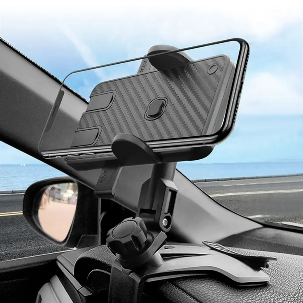 

1pc Airvent Dashboard Phone Mount Holder Windshield Dash High Quality Auto Interior Universal Accessories for Car Truck GPS