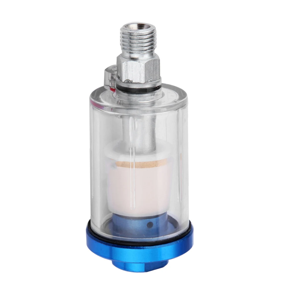 1-6PCS Filtro di Separazione Dell'acqua Olio Strumento Pneumatico 1/4 "Filo Standard Trasparente Compressore D'aria Trappola di Umidità filtro dell'aria