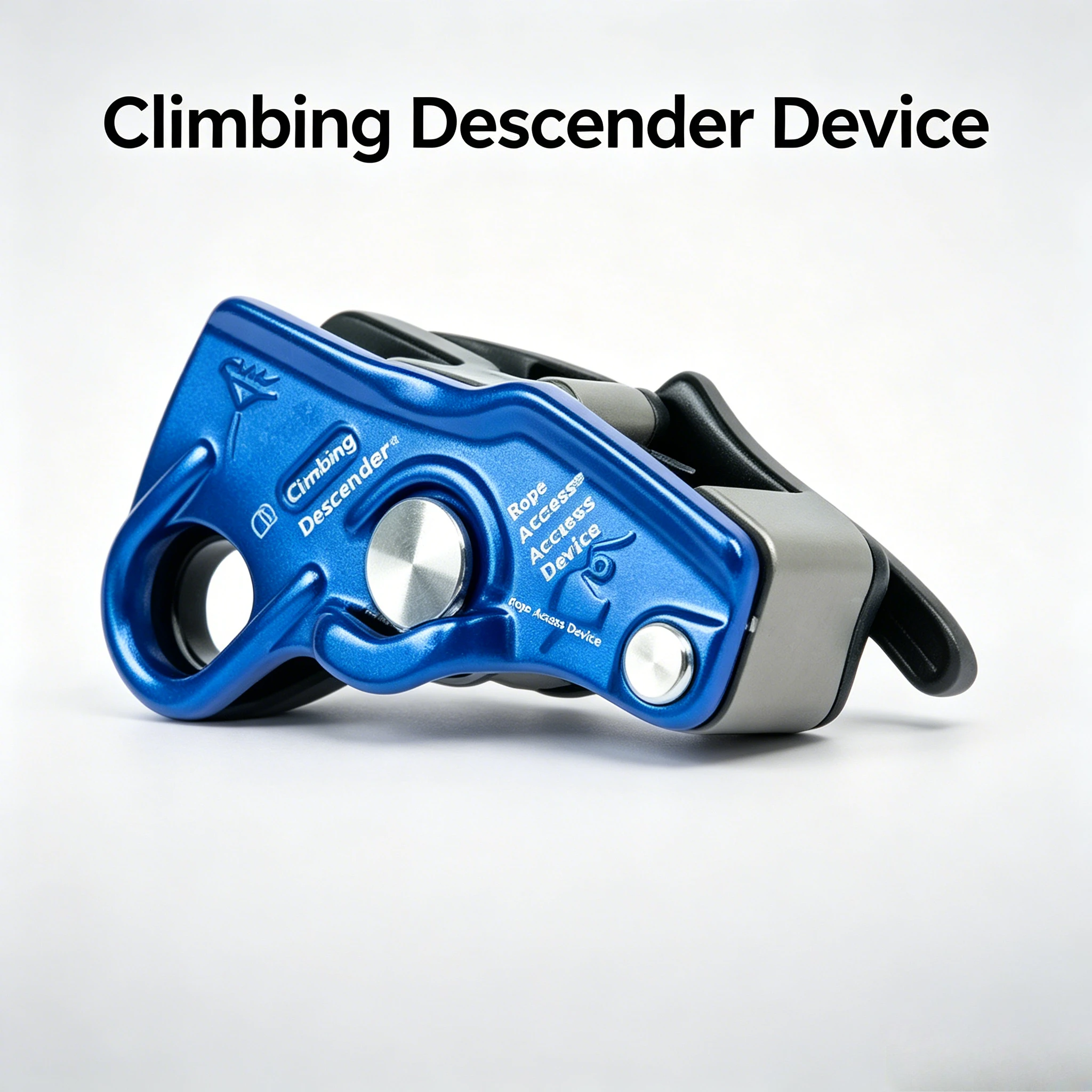 Self-locking Rock Climbing Descender Multifunctional Manual Top Rope Drop Positioning Protector Safety Equipment,Multifunctional