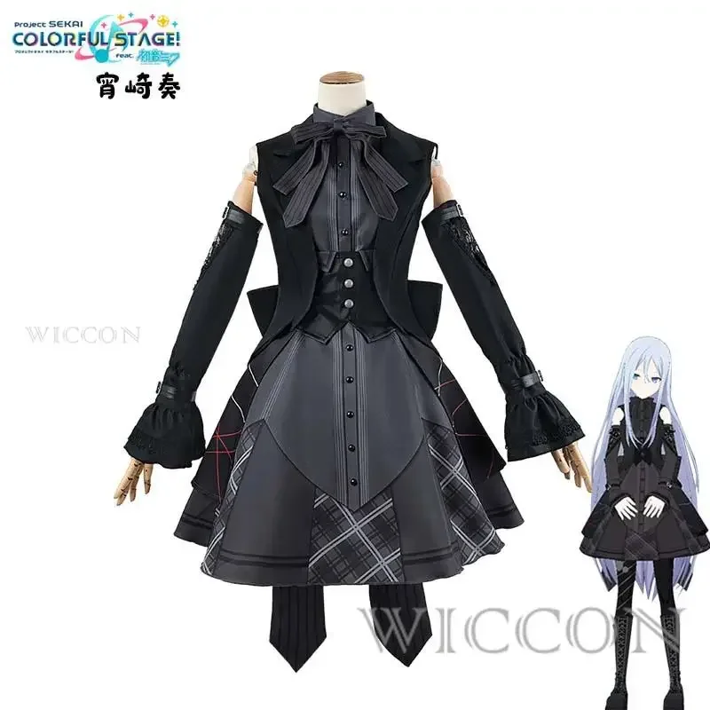 Juego Project Sekai, ¡escenario colorido! Miedo Joys Cana Lolita vestido de Cosplay para mujer, trajes de Halloween, PJSK