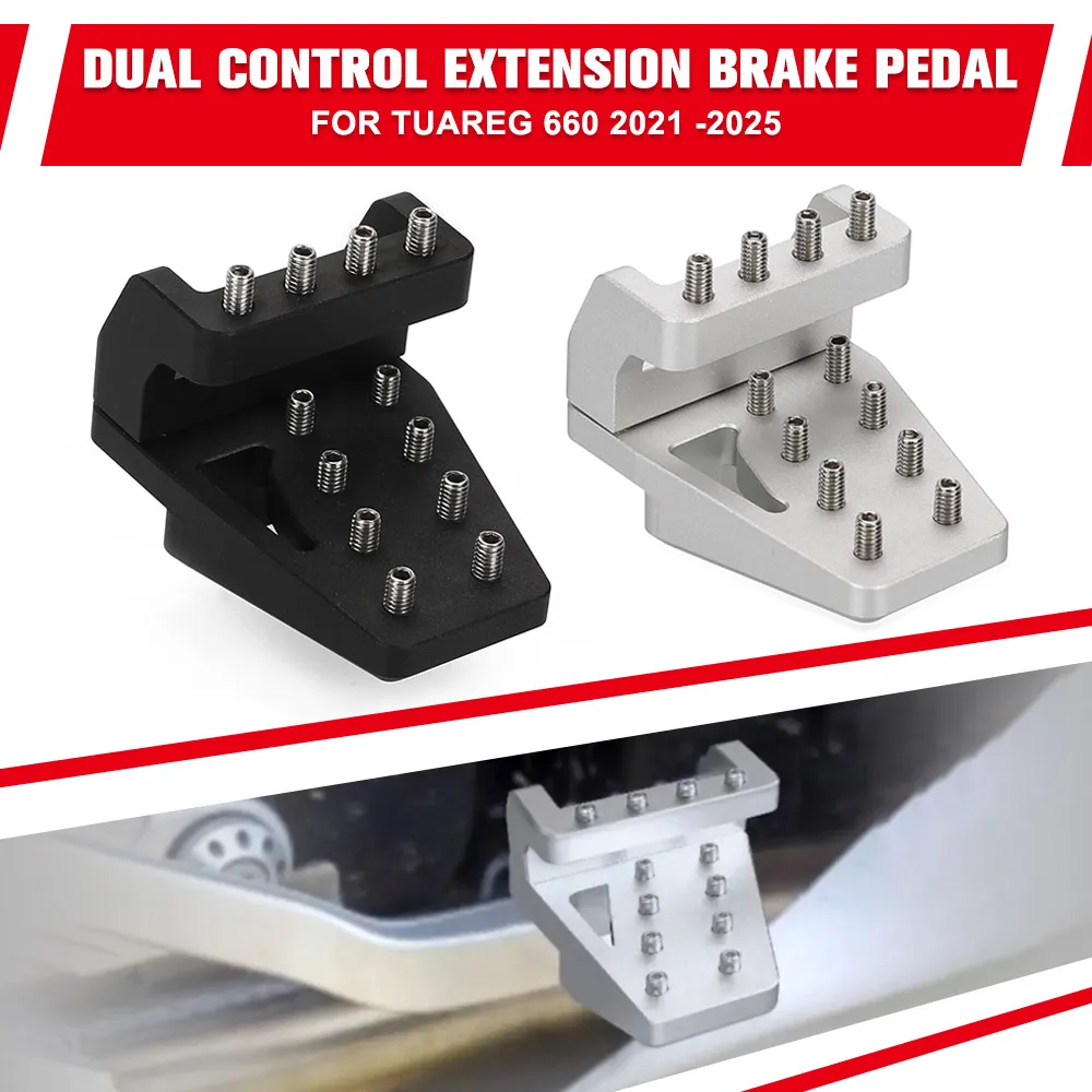 

Brake Lever Enlarger And Riser For Aprilia Tuareg 660 2021 2022 2023 2024 2025 Motorcycle DualControl Lever Pedal Extension