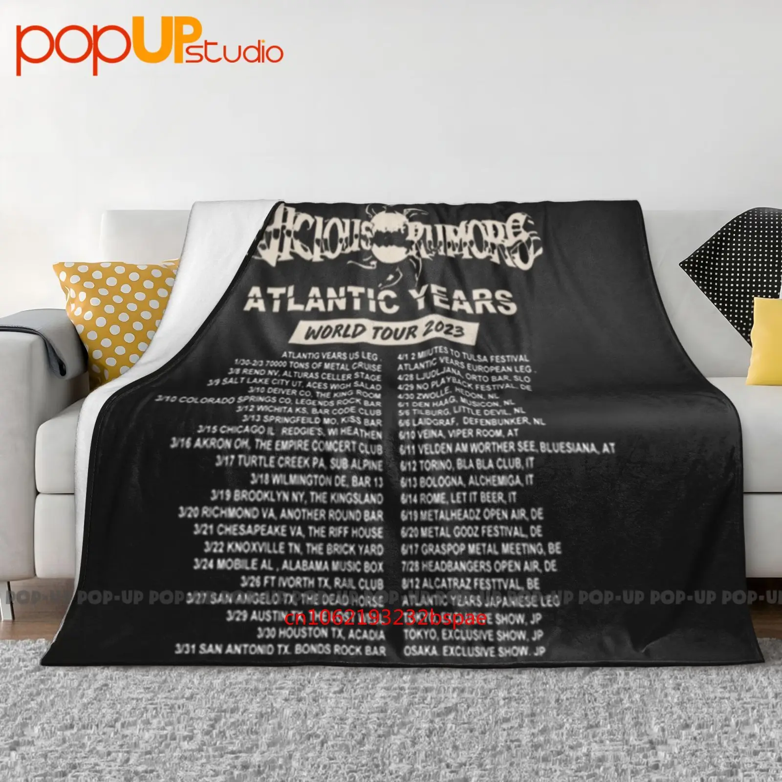 Vicious Rumors Welcome To The Ball Metal Band Ultra-Soft Blanket Quilt Winter Sofa Cover Bed Covers