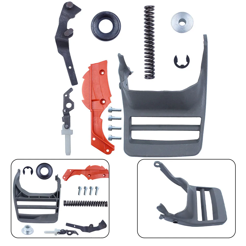 Chain Brake Handle Cover Sleeve Knee Joint Repair Kit For 362 365 371 372 372XP Chainsaw Parts Accessories Replacement