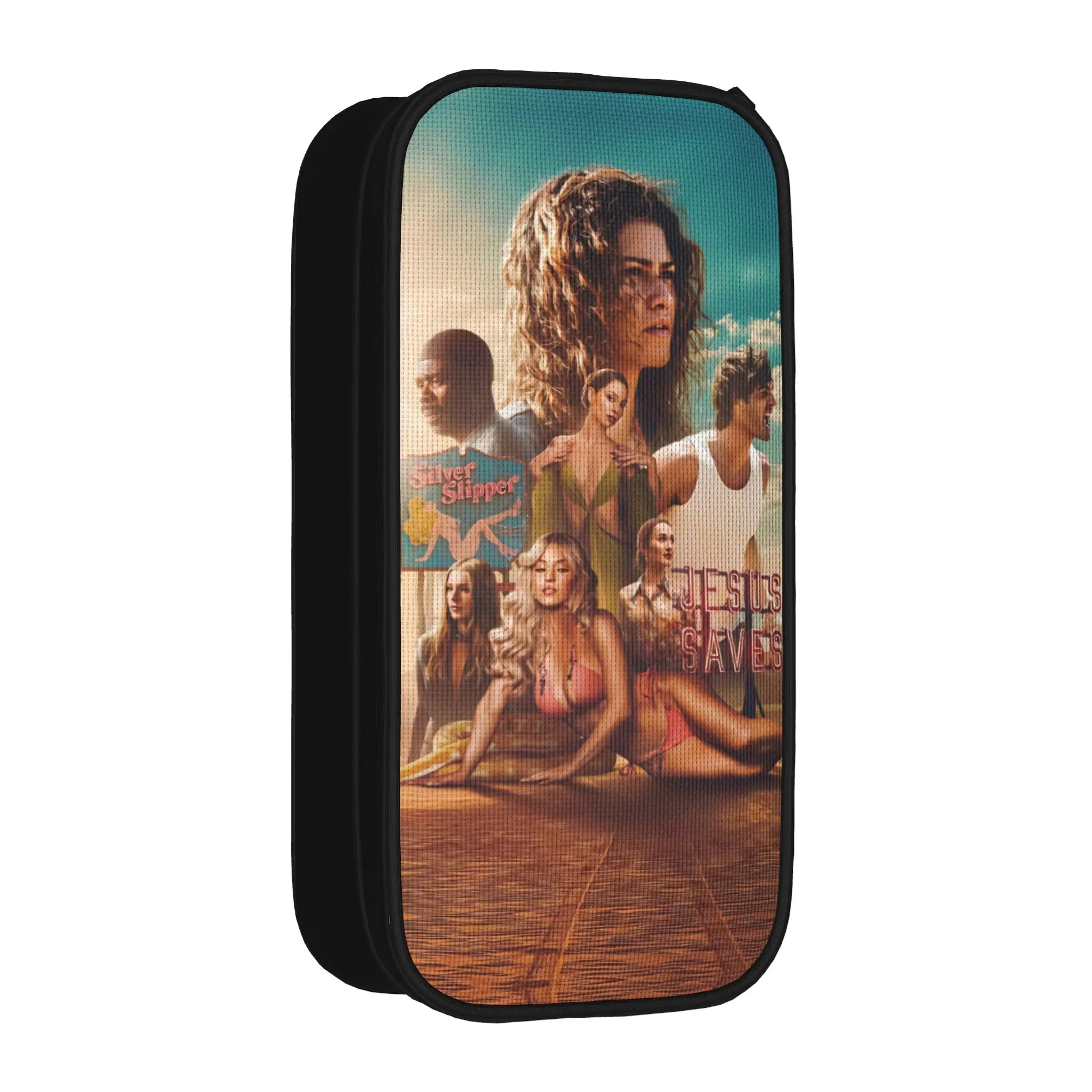 Euphorias Season 3 Merch Pen Box, boîte à crayons de grande capacité, accessoires scolaires, cadeaux parfaits