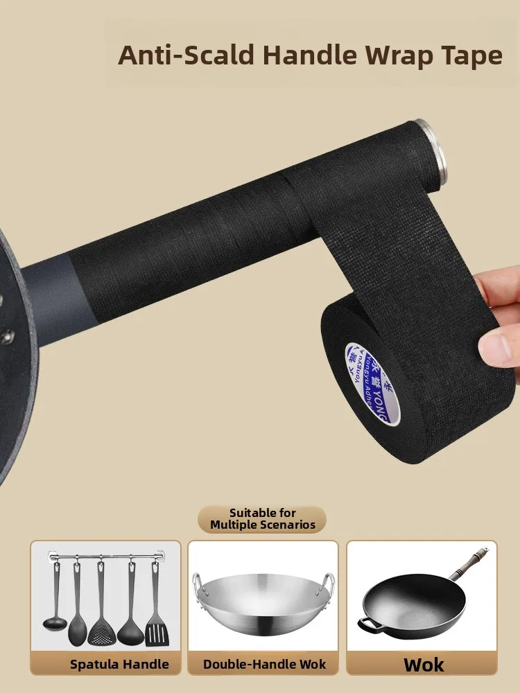 

High Temperature Resistant Iron Pan Handle Cover Stainl Steel Pot Holder Velvet Fabric Ster Pot Ear Covers Kitchen Tools