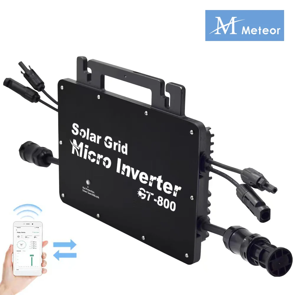 Imagem -05 - Inversor Micro Solar Mppt Sistema na Rede Conversor de Painel Solar para Eletrodomésticos 110v 120v 220v 230v 240v 700w2800w