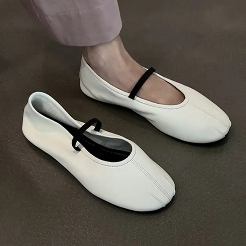 

Women Ballet Flats Shoes Shallow Autumn Soft Shoes Dress Designer Cozy Woman Sandals 2025 New Fashion Cozy Zapatillas De Mujer