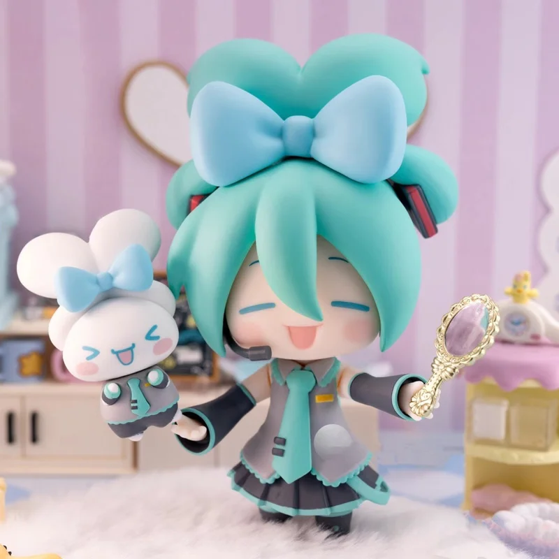 Miku And Cinnamoroll Action Figure Miku 2306 Hatsune Collectible Anime Figure Ko Model Doll Toys Customized Xmas Gifts