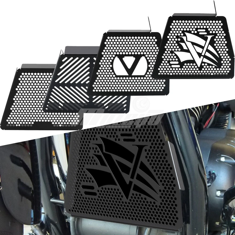 

For Victory CROSS COUNTRY/Touring/Hard-Ball/15th Anniversary Cross Roads/Custom/Classic/ 8-Ball 10-24 Radiator Grill Guard Cover