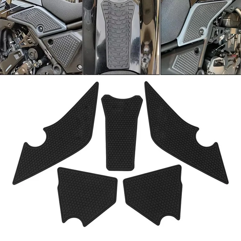 

Для YAMAHA Tenere 700 Rally T700 XTZ 690 T 700 аксессуары для мотоциклов Нескользящие боковые наклейки на топливный бак водонепроницаемые наклейки накладки