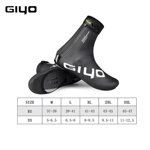GIYO RD-100 зимние велобахилы черные