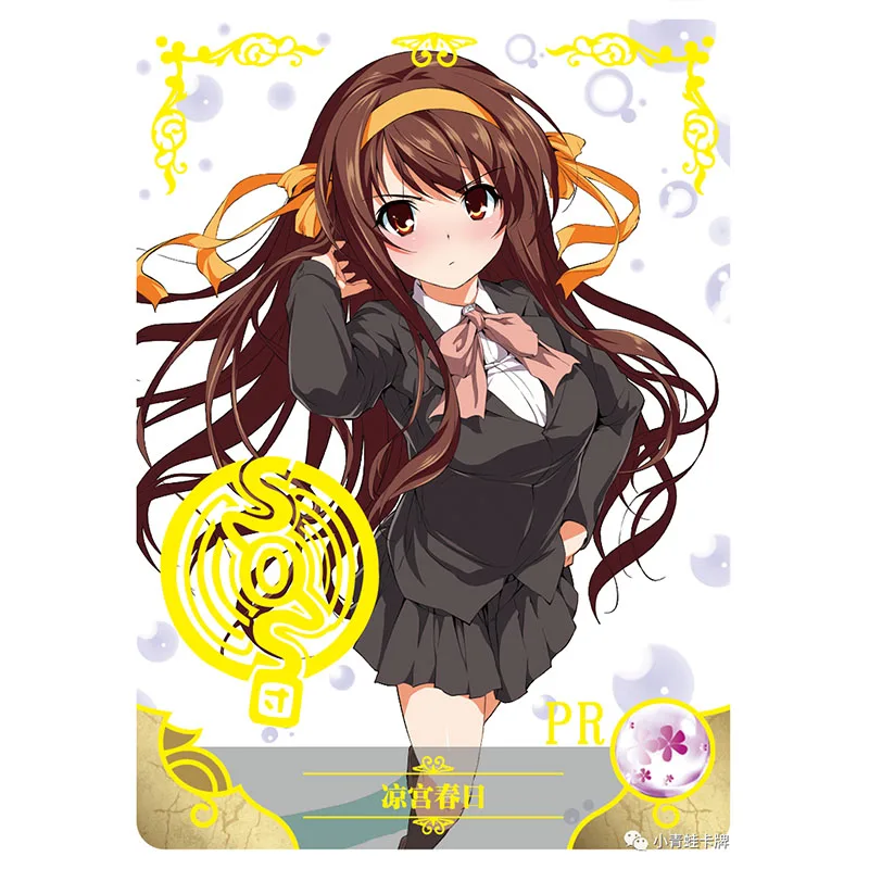 Goddess Story 10M3 Anime ACG PR Hologram Card Boy Game Toys Christmas Birthday Present Hu Tao Kamisato Ayaka Yukinoshita Yukino